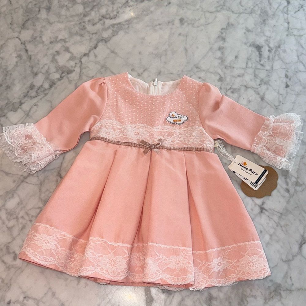 NWT LACE SLEEVE DRESS 18M